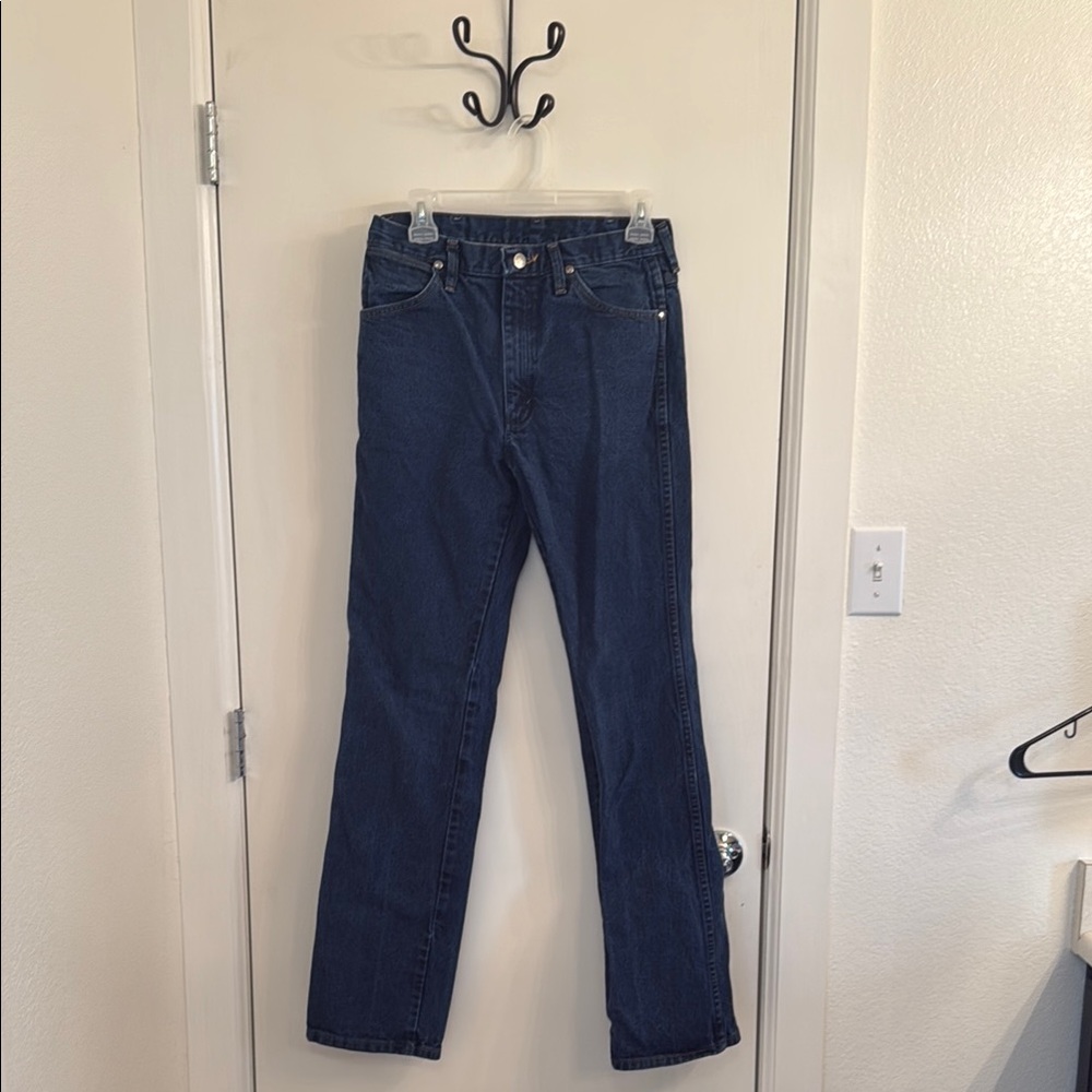 Wrangler Blue Straight Jeans Classic Style